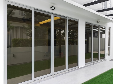 Tint films applied on the windows of a residential home in Palm Coast, FL
