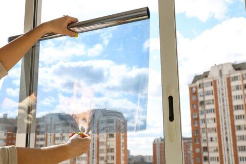 Tinted glass window providing enhanced privacy in Palm Coast, FL